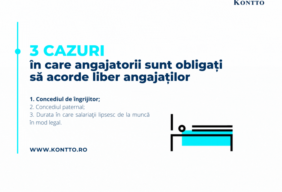 3 cazuri în care angajatorii sunt obligați să acorde liber angajaților