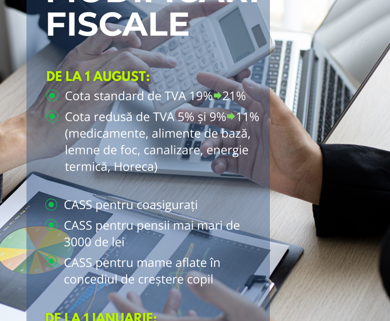 Măsuri fiscal-bugetare – pachetul I