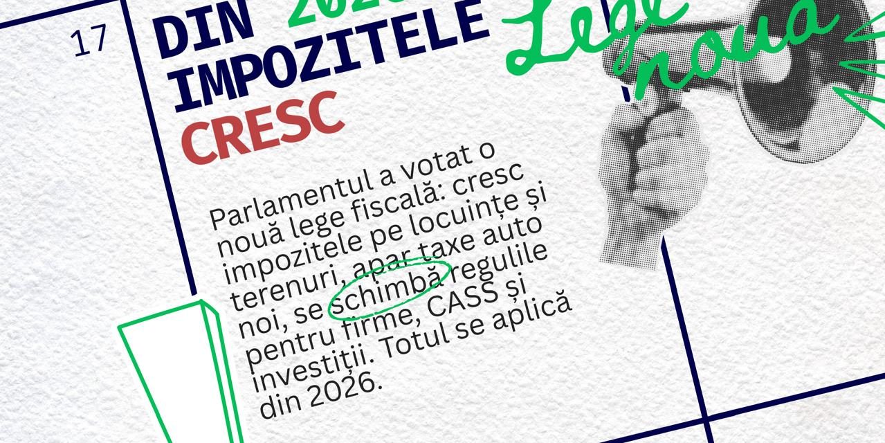 Masurile fiscale din pachetul 2 – varianta trimisa la promulgare 18.11.2025
